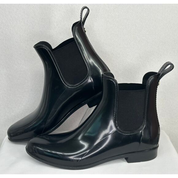 Sam Edelman Tinsley Waterproof Rain Chelsea Boots 10M - Picture 3 of 9